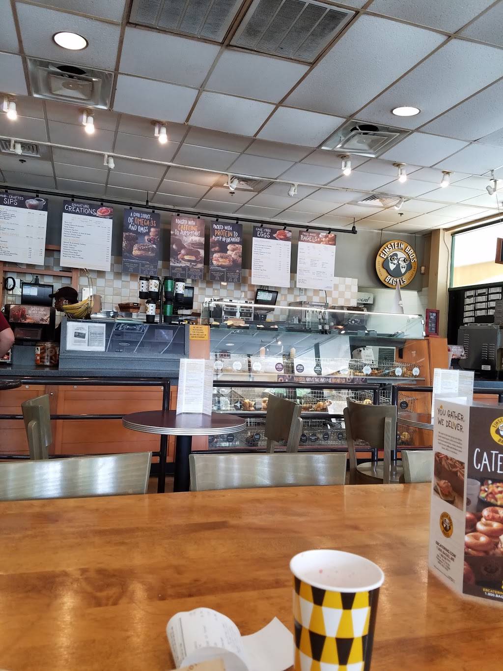 Einstein Bros. Bagels | bakery | 989 N Nob Hill Rd, Plantation, FL 33324, USA | 9544233030 OR +1 954-423-3030