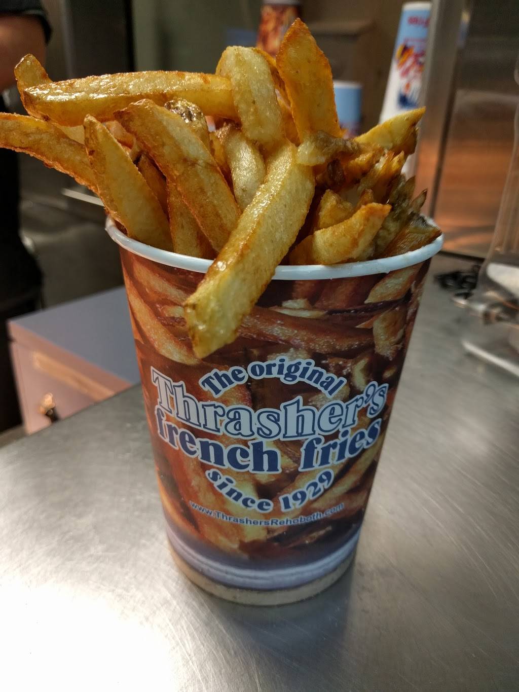 Thrashers French Fries | restaurant | 26 Rehoboth Ave, Rehoboth Beach, DE 19971, USA | 3022277366 OR +1 302-227-7366