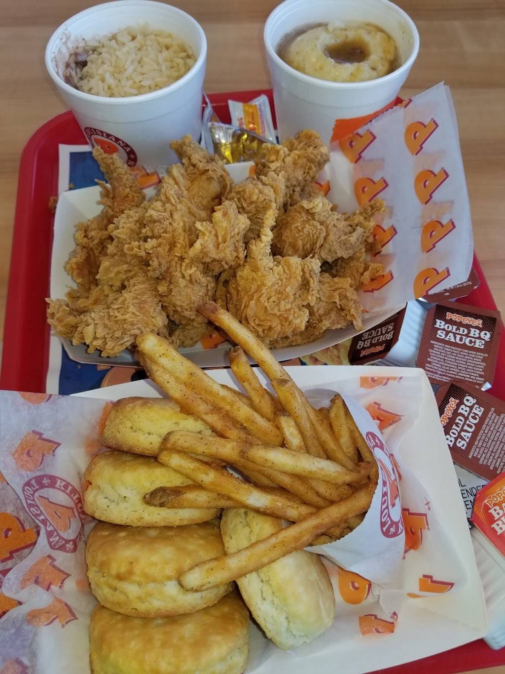Popeyes Louisiana Kitchen | restaurant | 1860 N Pebble Creek Pkwy, Goodyear, AZ 85395, USA | 6235363297 OR +1 623-536-3297