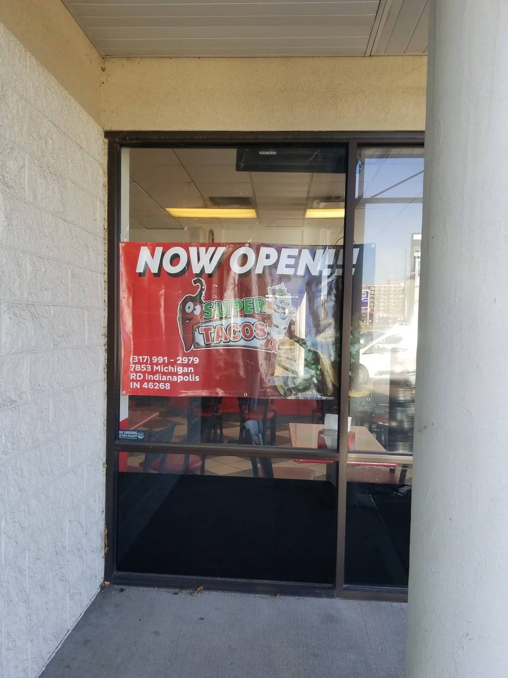 Super Tacos | restaurant | 7853 Michigan Rd, Indianapolis, IN 46268, USA | 3179912979 OR +1 317-991-2979