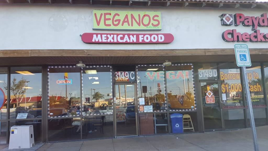 Veganos Kitchen | restaurant | 3149 N Rancho Dr C, Las Vegas, NV 89130, USA | 7028381031 OR +1 702-838-1031