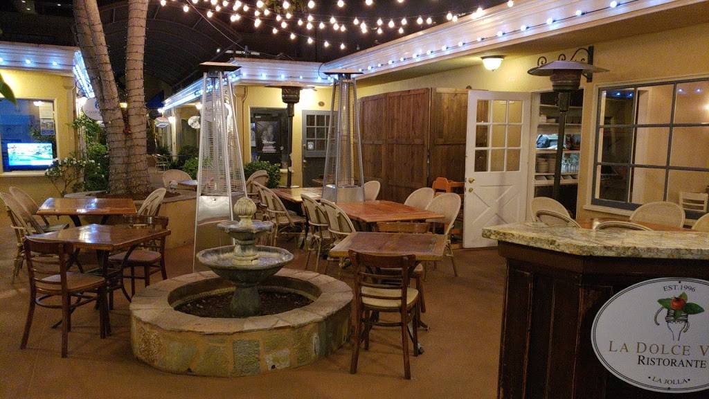 La Dolce Vita Ristorante | restaurant | 1237 Prospect St STE P, La Jolla, CA 92037, USA | 8584542524 OR +1 858-454-2524