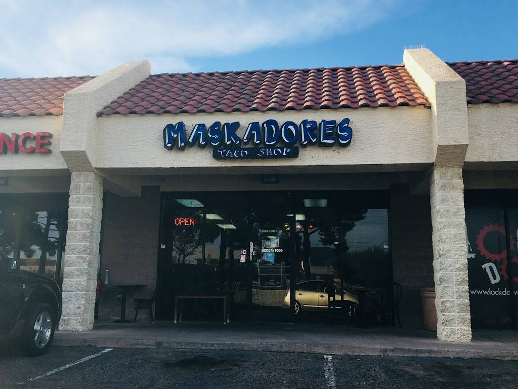 Maskadores Taco Shop | restaurant | 7620 E McKellips Rd, Scottsdale, AZ 85257, USA | 4806368619 OR +1 480-636-8619