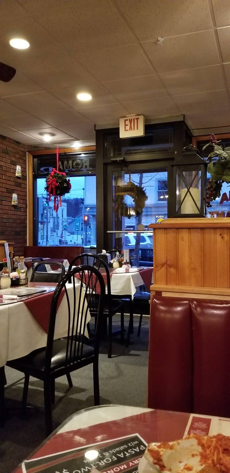 Roma | restaurant | 1 Main St, Oxford, NY 13830, USA | 6078436555 OR +1 607-843-6555