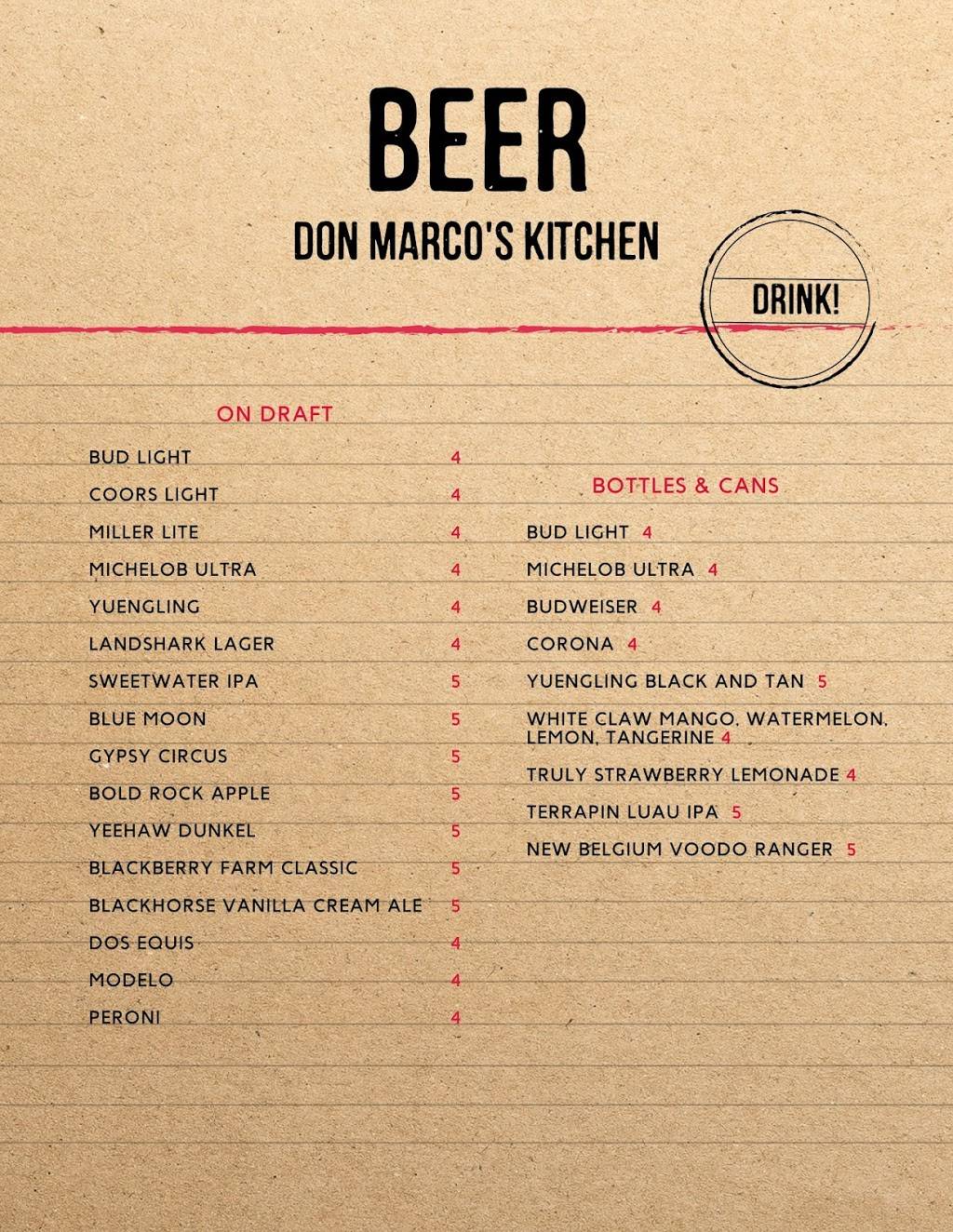 Don Marcos Kitchen Sevierville | restaurant | 630 Winfield Dunn Pkwy, Sevierville, TN 37876, USA | 8655053544 OR +1 865-505-3544