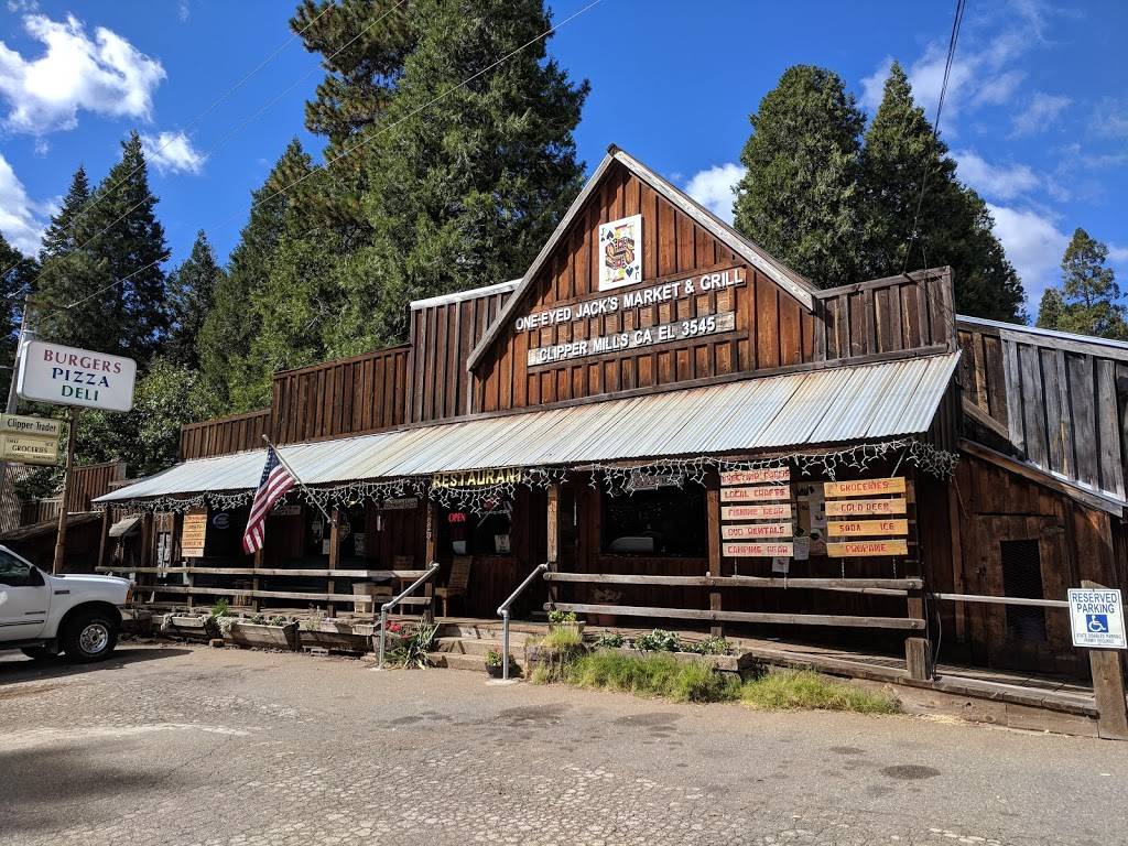 One Eyed Jacks Market & Grill | restaurant | 12235 La Porte Rd, Clipper Mills, CA 95930, USA | 5306752409 OR +1 530-675-2409