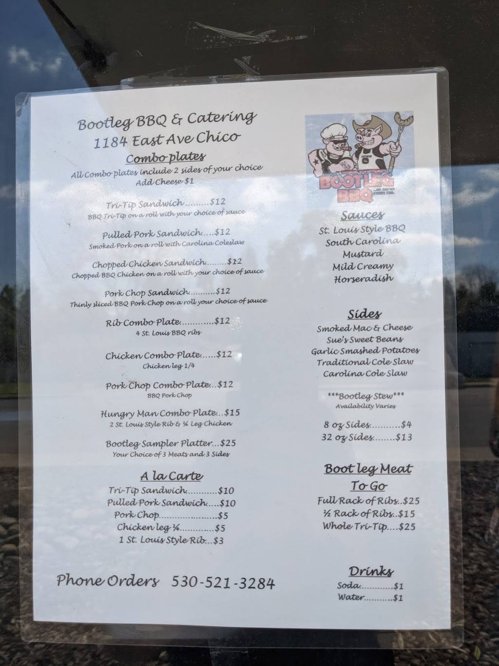 Bootleg BBQ | restaurant | 1184 East Ave, Chico, CA 95926, USA | 5305213284 OR +1 530-521-3284