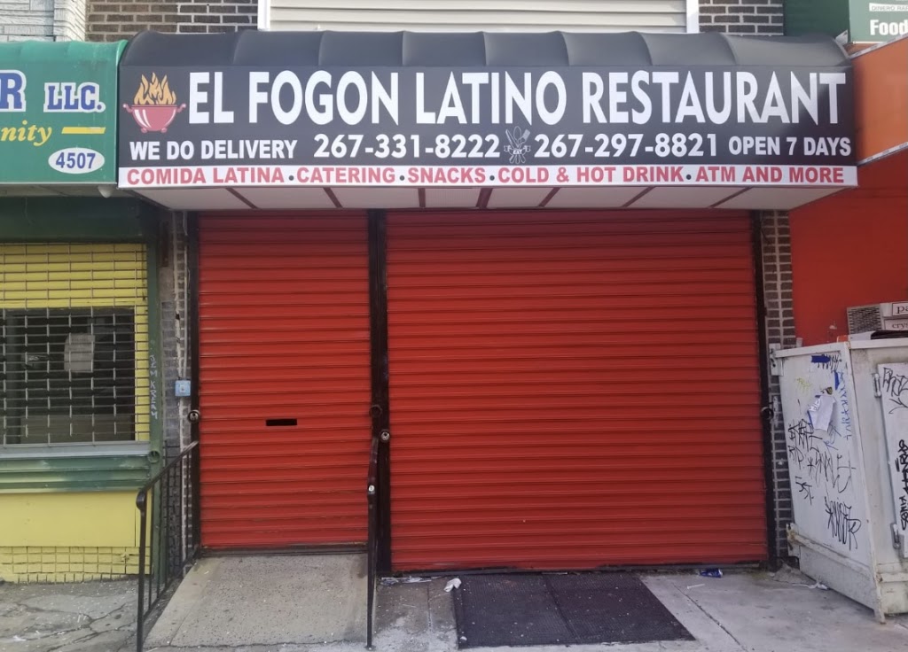 El Fogon Latino Restaurant | restaurant | 4505 N 5th St, Philadelphia, PA 19140, USA | 2673318222 OR +1 267-331-8222