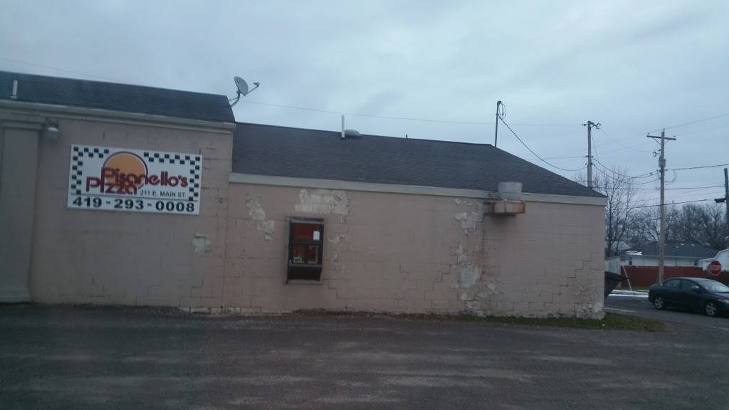 Pisanellos Pizza | restaurant | 211 E Main St, McComb, OH 45858, USA | 4192930008 OR +1 419-293-0008