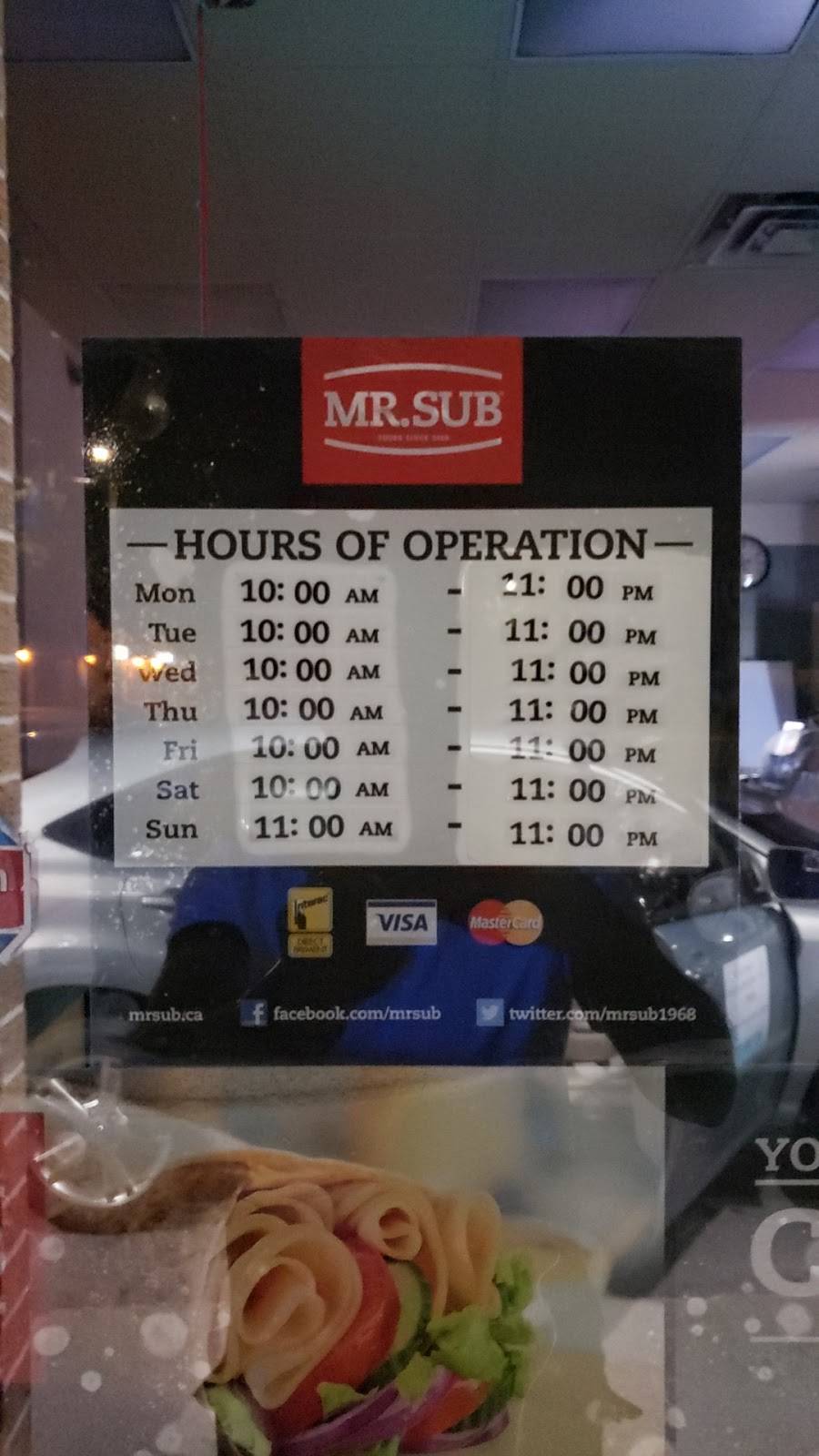 Mr.Sub | restaurant | 574 Plains Rd E, Burlington, ON L7T 2E5, Canada | 9056819040 OR +1 905-681-9040