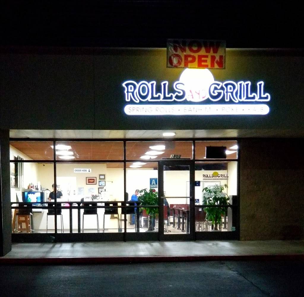 Rolls And Grill | restaurant | 3803 Ming Ave, Bakersfield, CA 93309, USA | 6617355830 OR +1 661-735-5830
