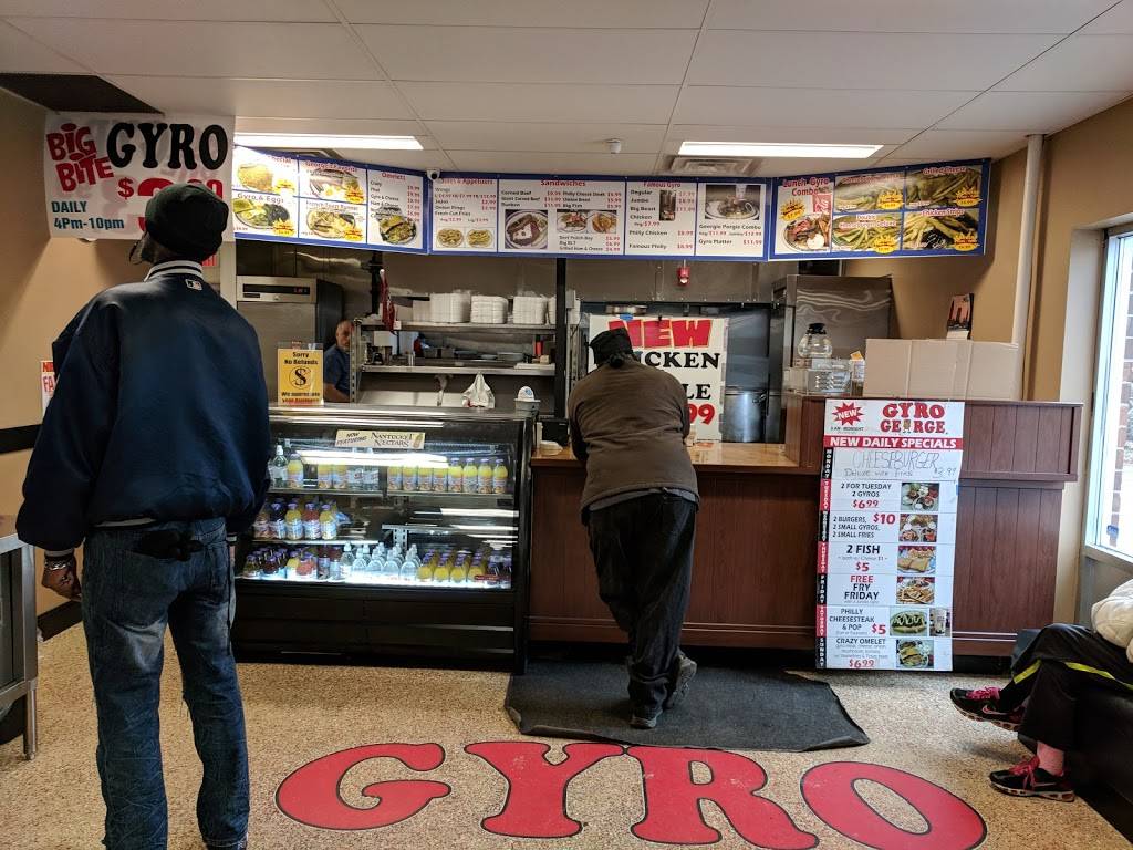 Famous Gyro George | restaurant | 19505 Euclid Ave, Cleveland, OH 44117, USA | 2167380800 OR +1 216-738-0800