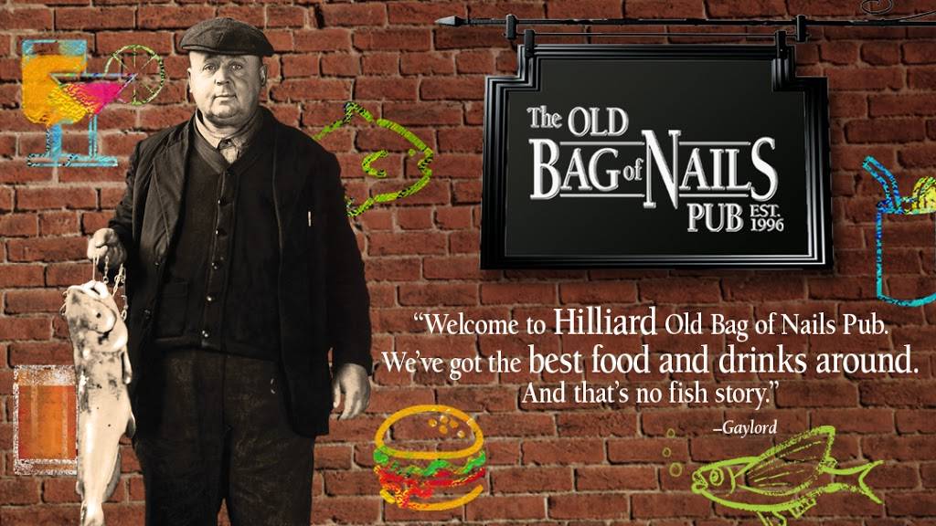 The Old Bag of Nails Pub | restaurant | 4065 Main St, Hilliard, OH 43026, USA | 6147770713 OR +1 614-777-0713
