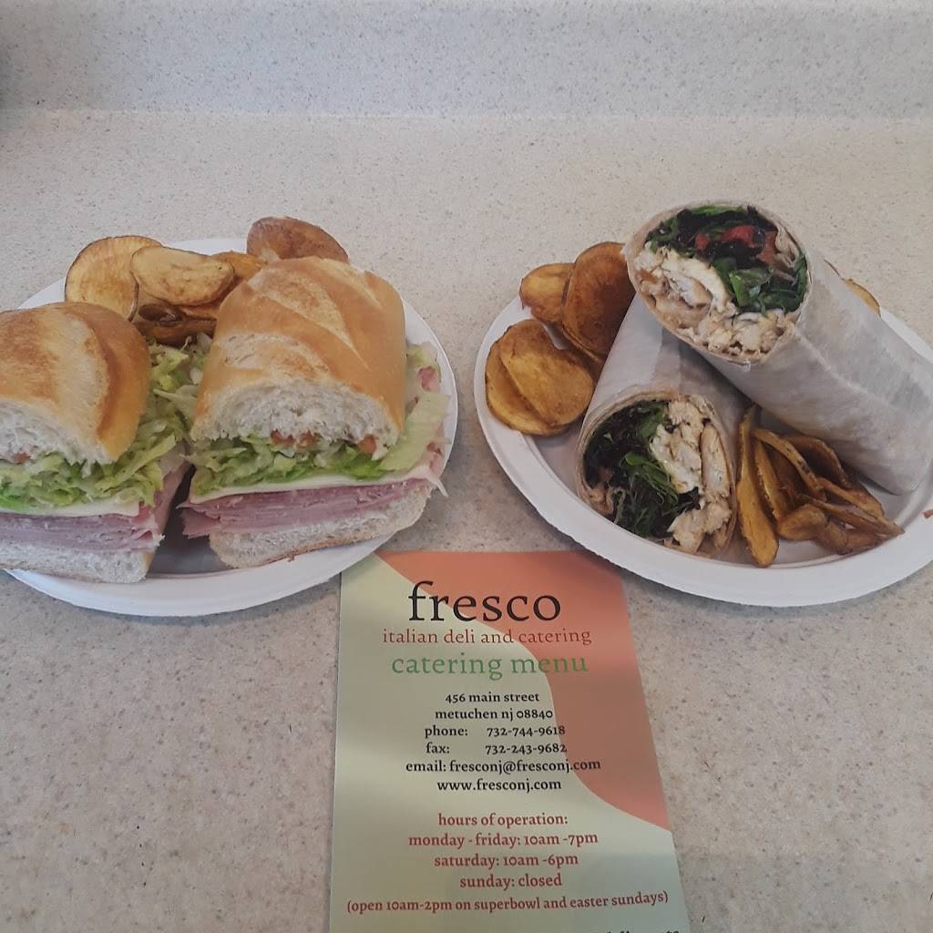 Fresco | restaurant | 456 Main St, Metuchen, NJ 08840, USA | 7327449618 OR +1 732-744-9618