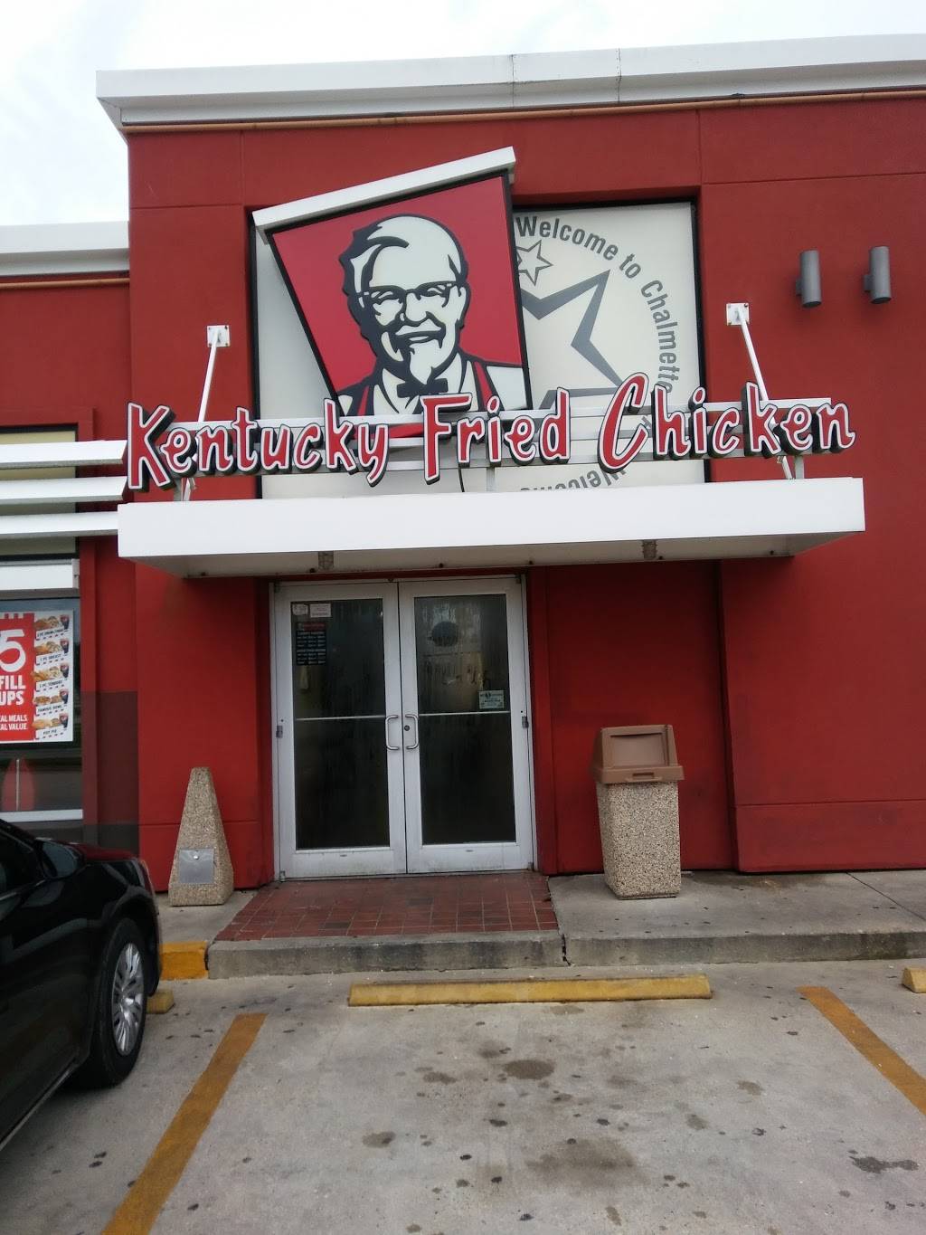 KFC | restaurant | 8400 W Judge Perez Dr, Chalmette, LA 70043, USA | 5046826010 OR +1 504-682-6010