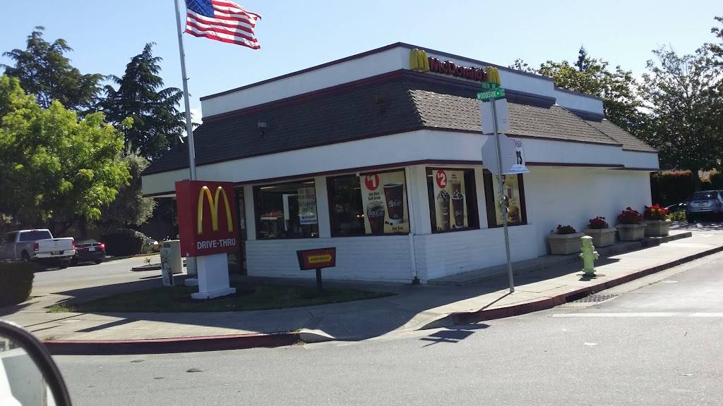 McDonalds | cafe | 709 Woodside Rd, Redwood City, CA 94063, USA | 6505683319 OR +1 650-568-3319