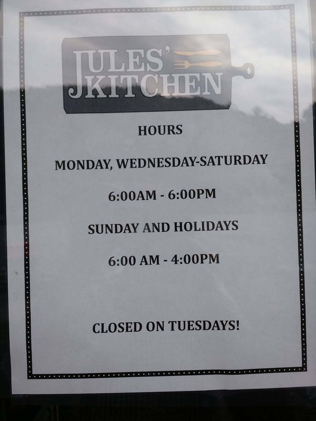 Jules Kitchen | restaurant | 330 High St, Ipswich, MA 01938, USA | 9783564000 OR +1 978-356-4000