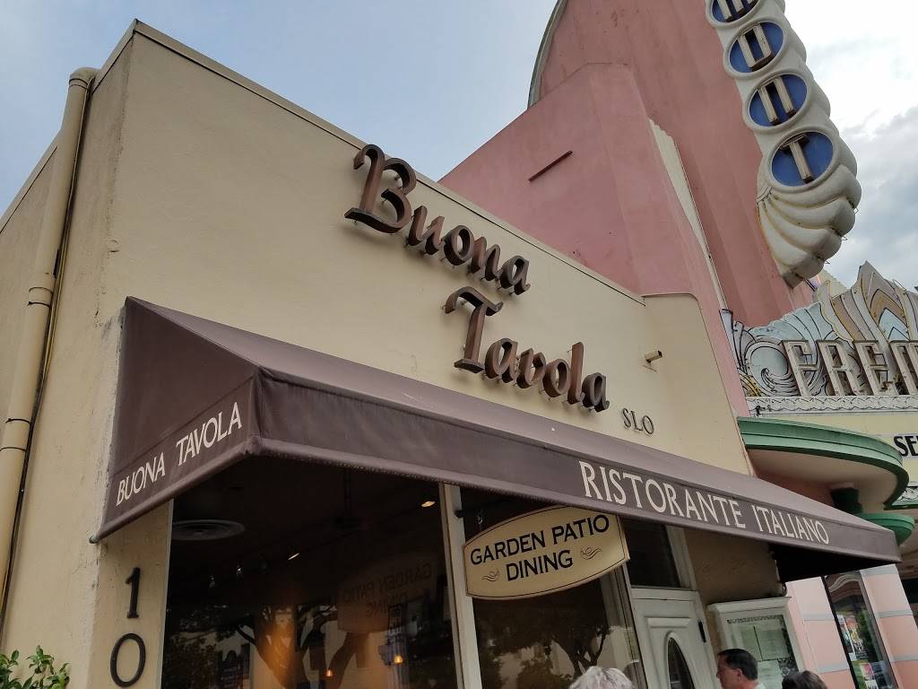 Buona Tavola | restaurant | 1037 Monterey St, San Luis Obispo, CA 93401, USA | 8055458000 OR +1 805-545-8000