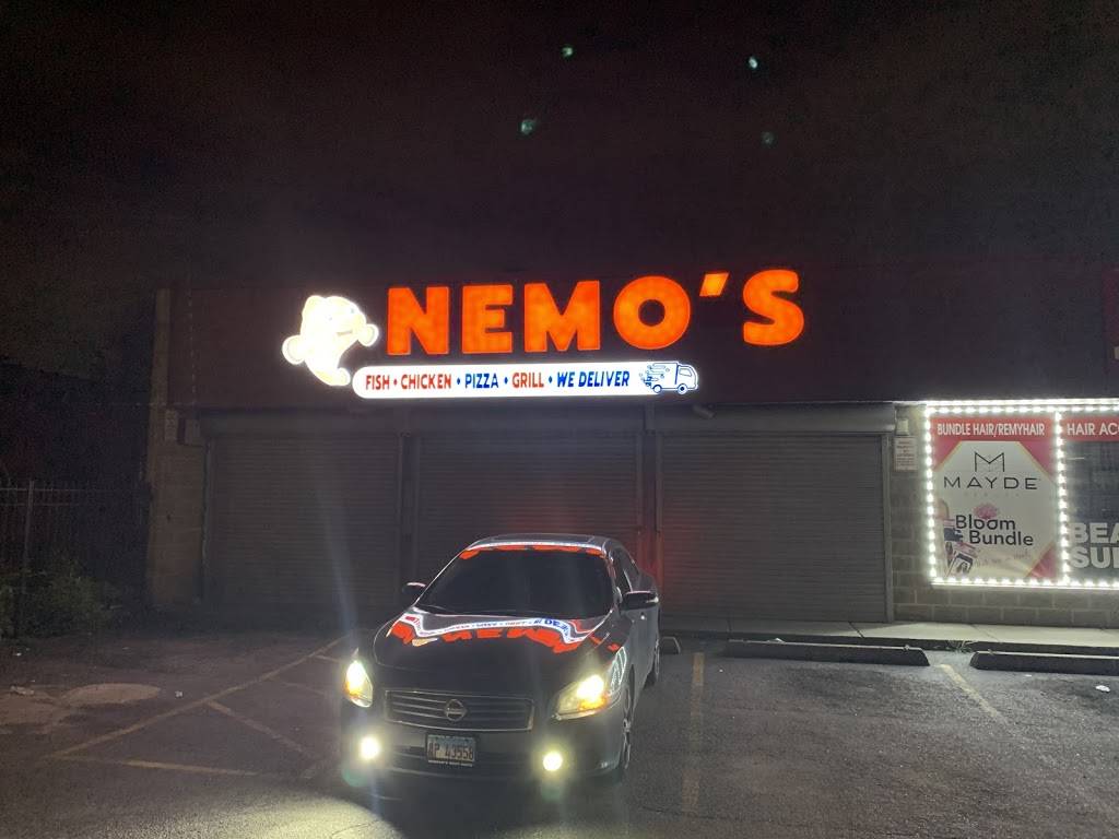 Nemos Fish Chicken Pizza | meal takeaway | 1945 E 79th St, Chicago, IL 60649, USA | 7733594244 OR +1 773-359-4244