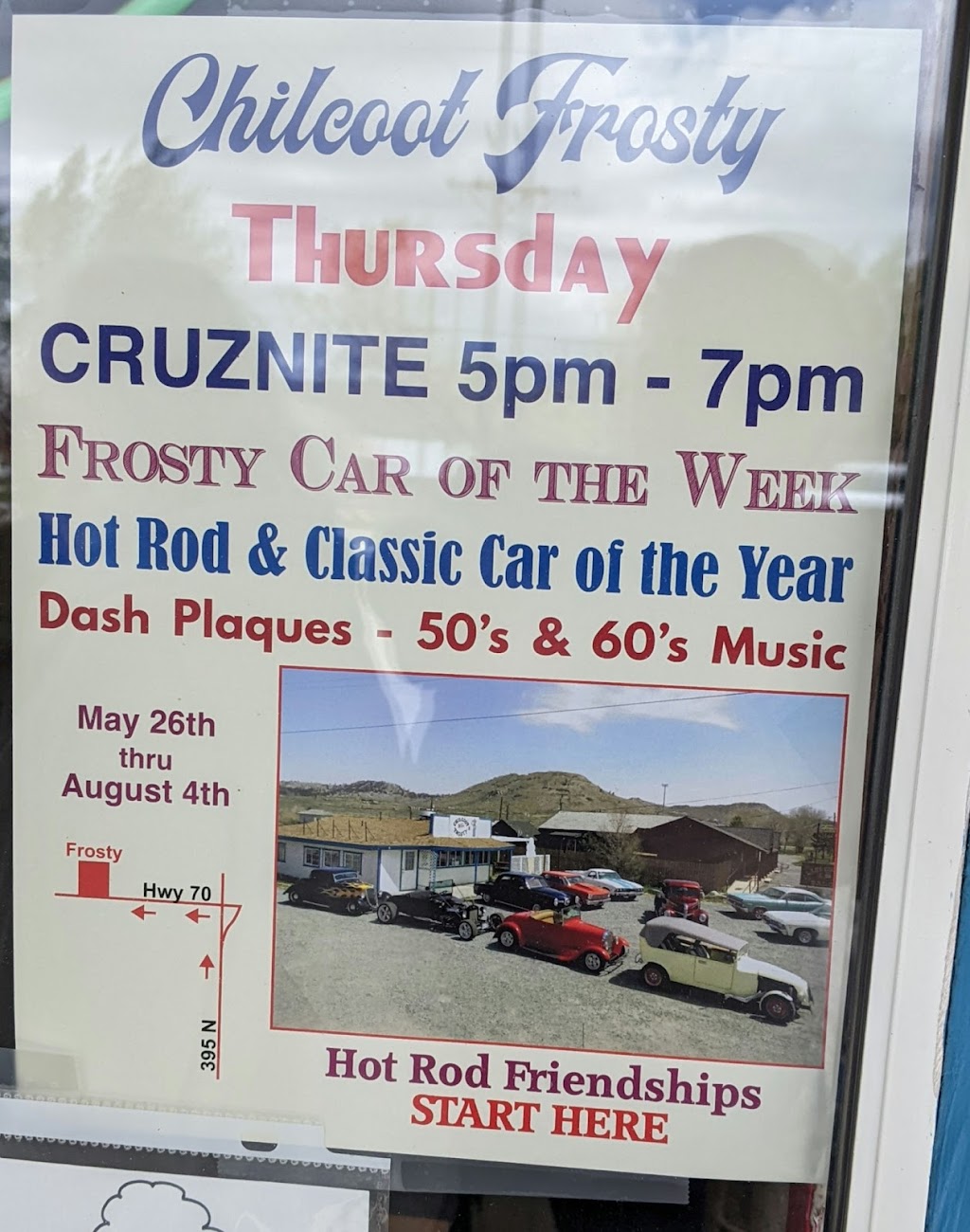 Chilcoot Frosty | restaurant | 94177 CA-70, Chilcoot, CA 96105, USA | 5309934287 OR +1 530-993-4287