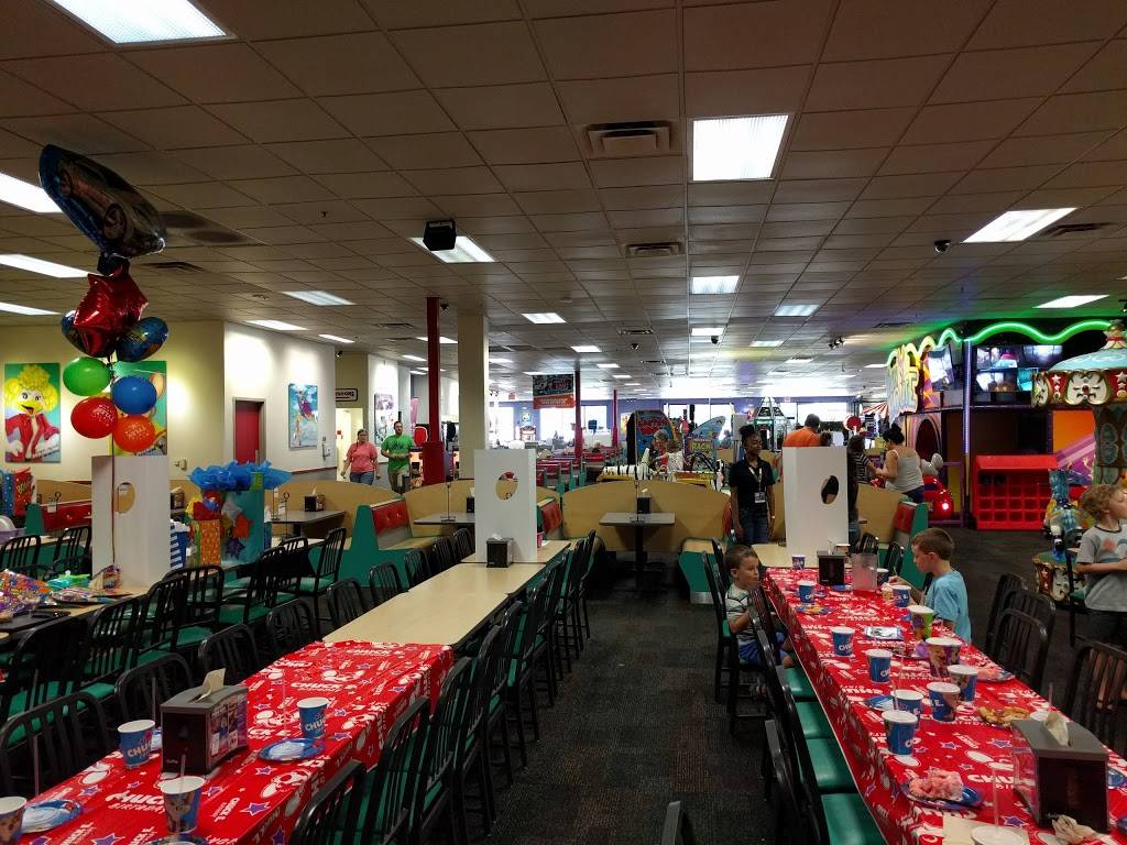 Chuck E. Cheese | restaurant | 7258 Rivers Ave, North Charleston, SC 29406, USA | 8438249761 OR +1 843-824-9761