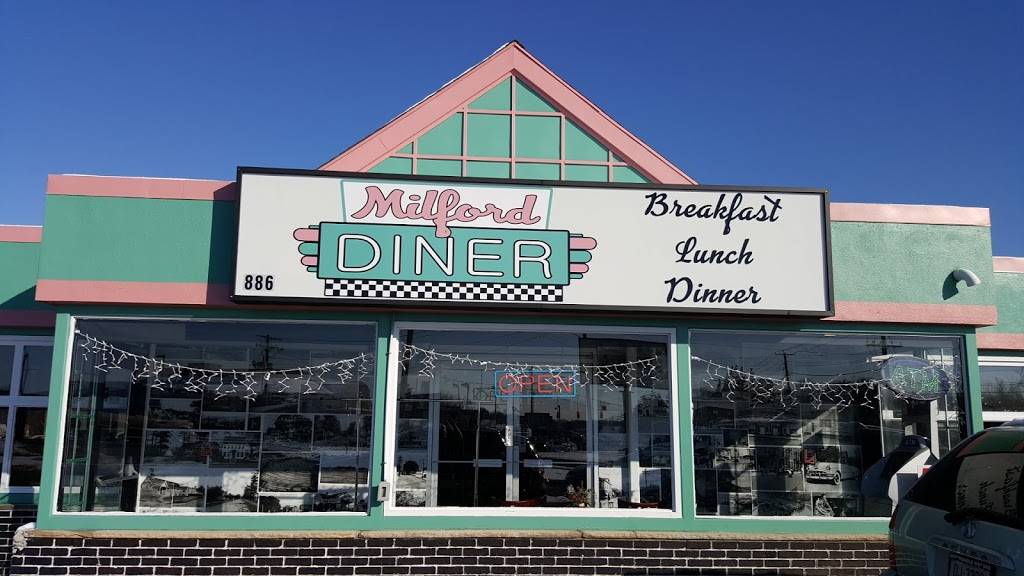 Milford Diner | restaurant | 886 Bridgeport Ave, Milford, CT 06460, USA | 2036932033 OR +1 203-693-2033