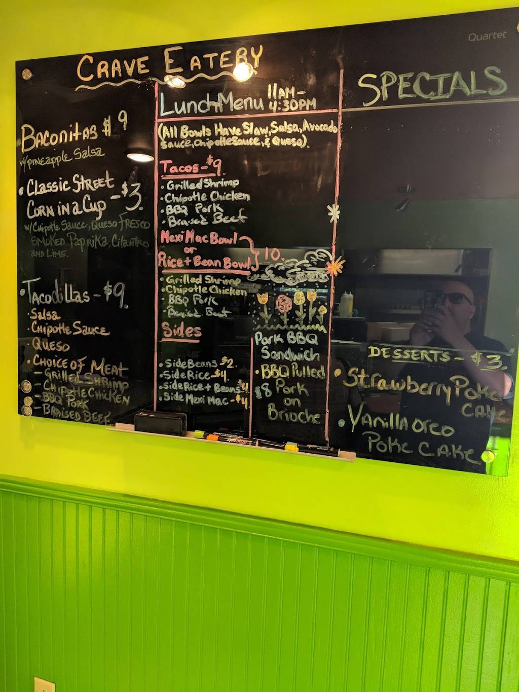 Crave Eatery | restaurant | 420 N Bridge St, Elkton, MD 21921, USA | 4432078470 OR +1 443-207-8470