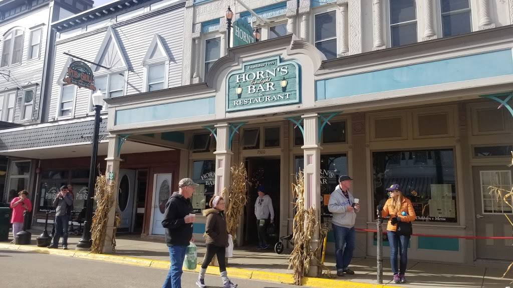 Horns Gaslight Bar & Restaurant | restaurant | 7300 Main St, Mackinac Island, MI 49757, USA | 9068476154 OR +1 906-847-6154