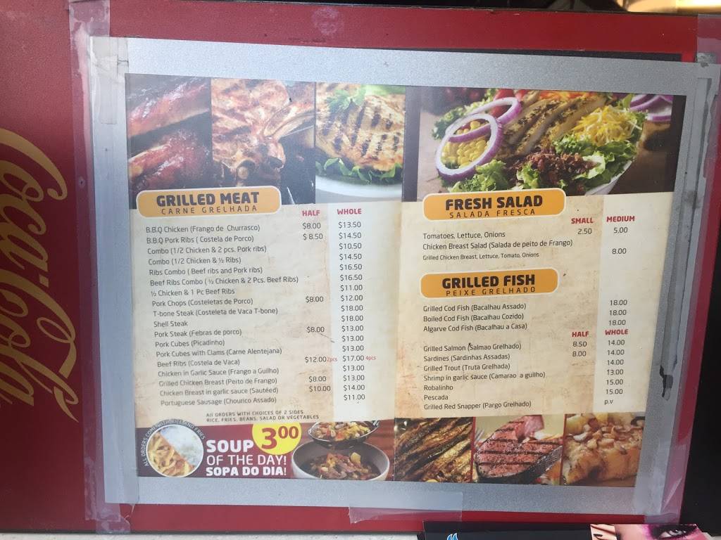 Algarve Barbeque | restaurant | 1040 North Ave, Elizabeth, NJ 07201, USA | 9083520422 OR +1 908-352-0422