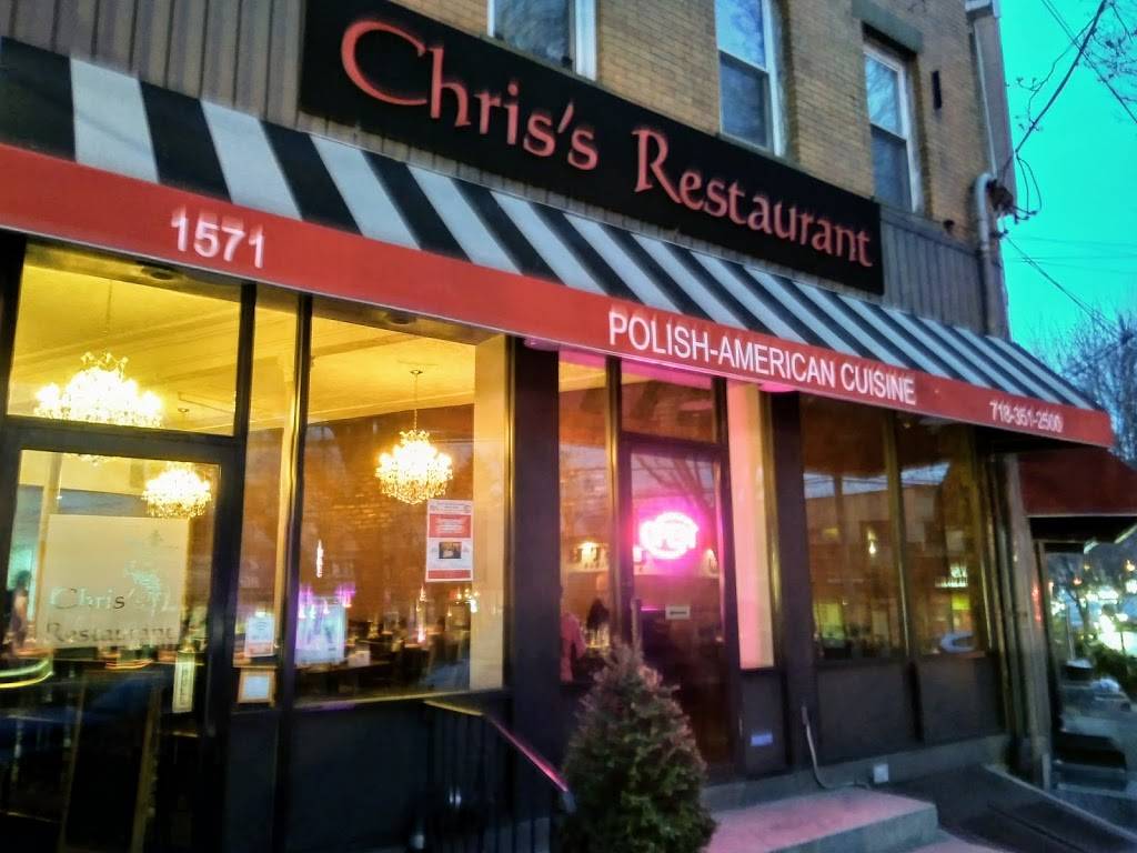 Chriss | restaurant | 1571 Richmond Rd, Staten Island, NY 10304, USA | 7183512500 OR +1 718-351-2500