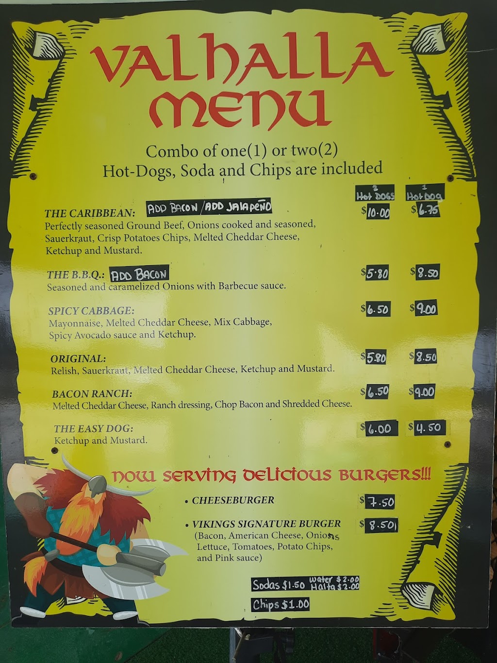 VikingsGourmetHotDogs&More!!! | meal takeaway | 3740 US-27, Clermont, FL 34714, USA | 7192913671 OR +1 719-291-3671