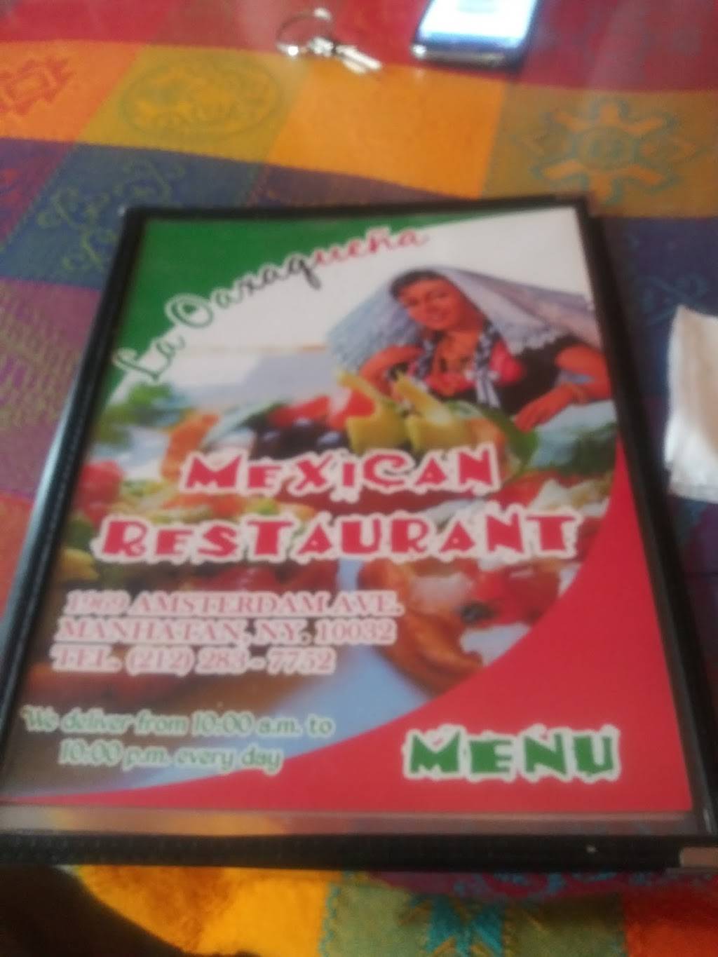 La Oaxaqueña | restaurant | 5041, 1969 Amsterdam Ave, New York, NY 10032, USA | 6463949253 OR +1 646-394-9253