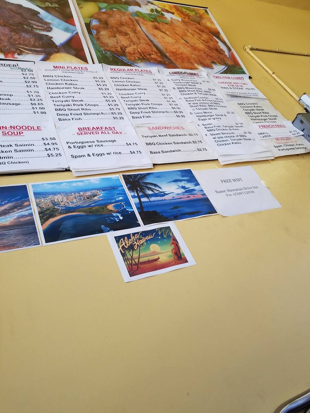 Hawaiian Drive Inn | restaurant | 128 Hazelwood Dr, South San Francisco, CA 94080, USA | 6508712836 OR +1 650-871-2836