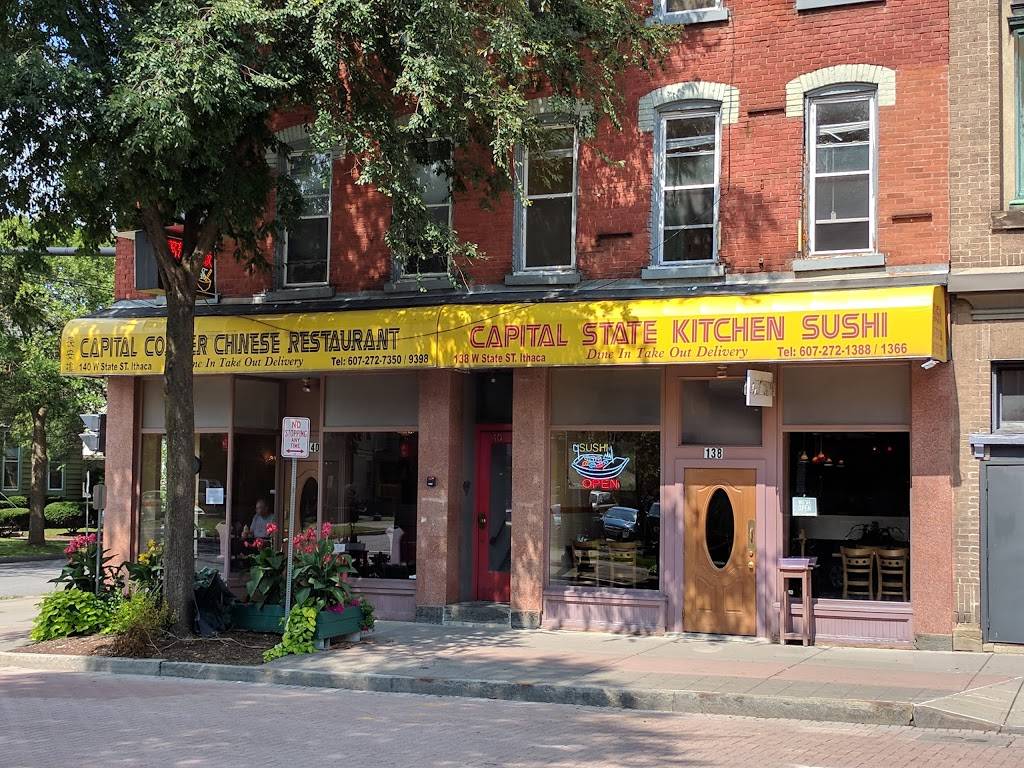 Capital State Kitchen Sushi | restaurant | 138 W State St, Ithaca, NY 14850, USA | 6072721388 OR +1 607-272-1388