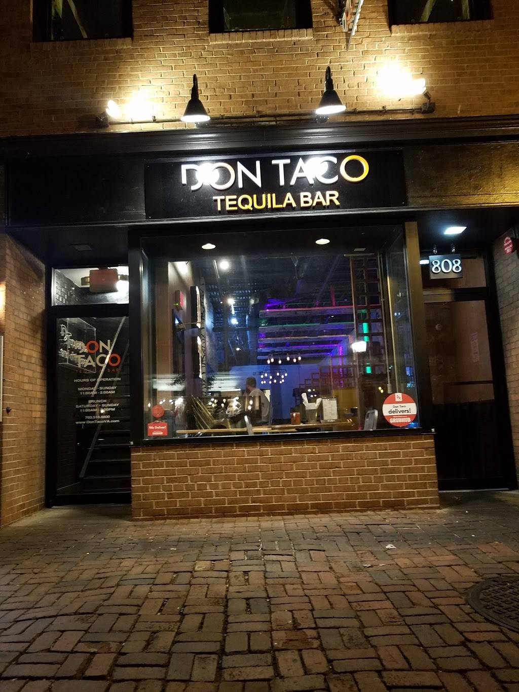 Don Taco | restaurant | 808 King St, Alexandria, VA 22314, USA | 7035188800 OR +1 703-518-8800