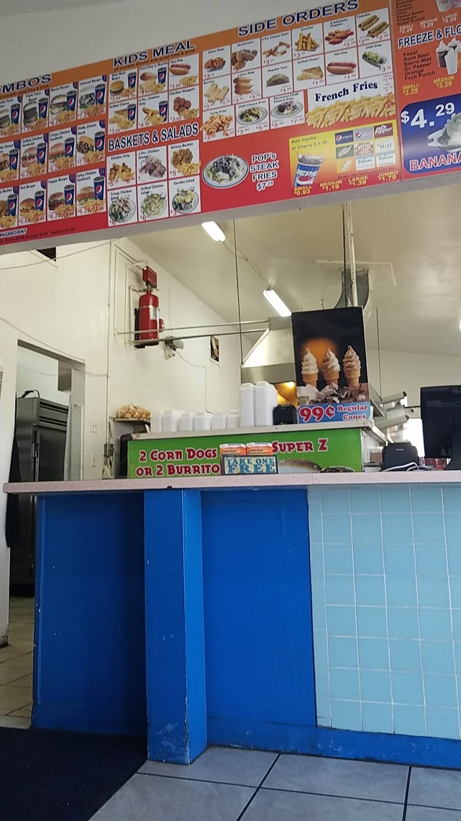 Pops Drive-in | restaurant | 2821 Taft Hwy, Pumpkin Center, CA 93313, USA | 6618311428 OR +1 661-831-1428