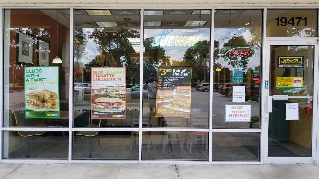Subway | restaurant | 19471 Sheridan St, Southwest Ranches, FL 33332, USA | 9544344874 OR +1 954-434-4874