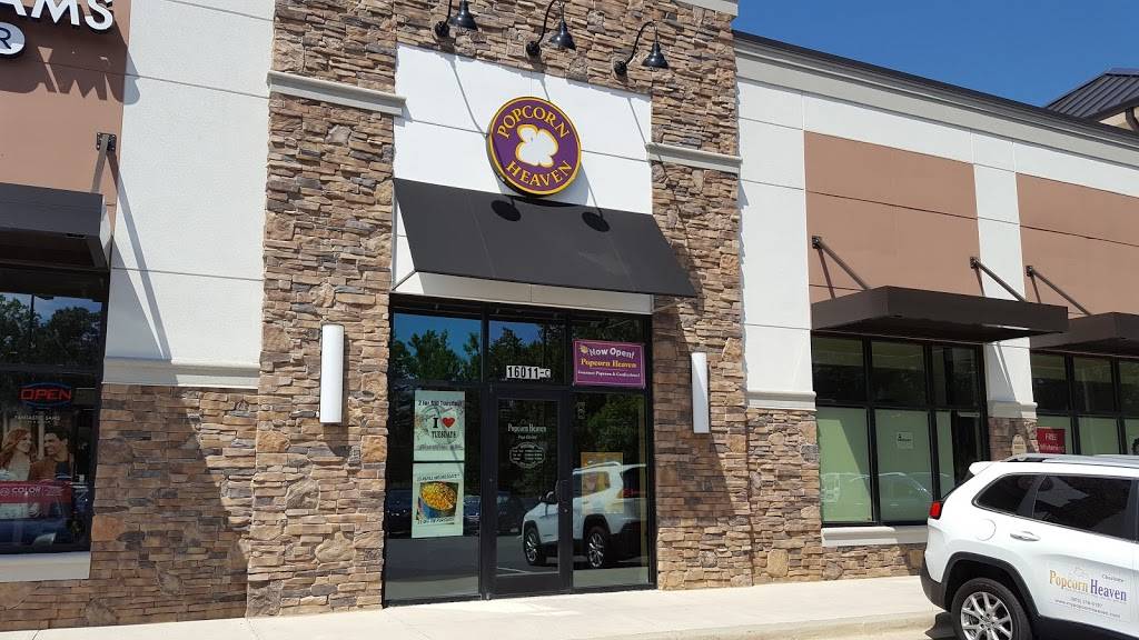 Popcorn Heaven Charlotte | meal takeaway | 16011 Lancaster Hwy, Charlotte, NC 28277, USA | 8032165197 OR +1 803-216-5197