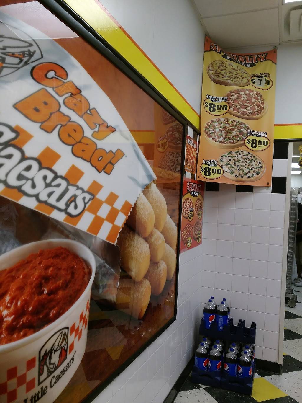 Little Caesars Pizza | meal takeaway | 454 Mannheim Rd, Hillside, IL 60162, USA | 7085471759 OR +1 708-547-1759