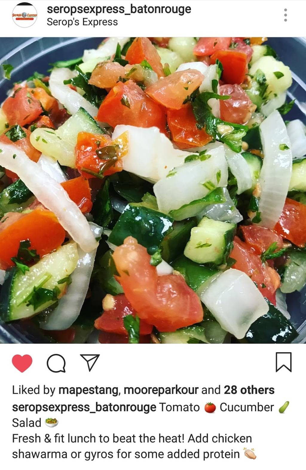 Serops Express Perkins & Bluebonnet | restaurant | 9848 Perkins Rd suite d, Baton Rouge, LA 70810, USA | 2257639399 OR +1 225-763-9399