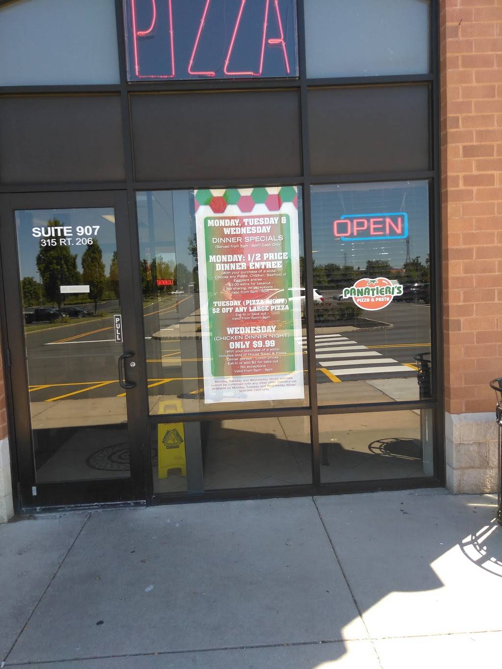 Panatieris Pizza & Pasta | restaurant | 315 US-206, Hillsborough Township, NJ 08844, USA | 9089044111 OR +1 908-904-4111