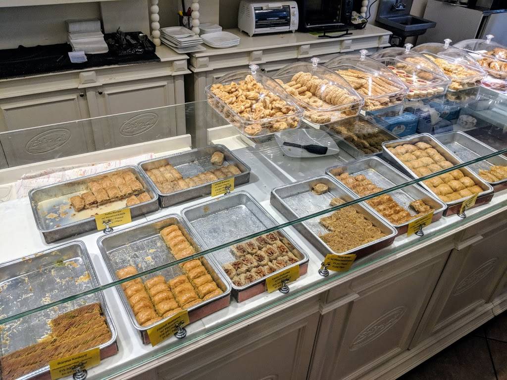 Brighton Güllüoglu Baklava Cafe | cafe | 239 Brighton Beach Ave, Brooklyn, NY 11235, USA | 3475776150 OR +1 347-577-6150