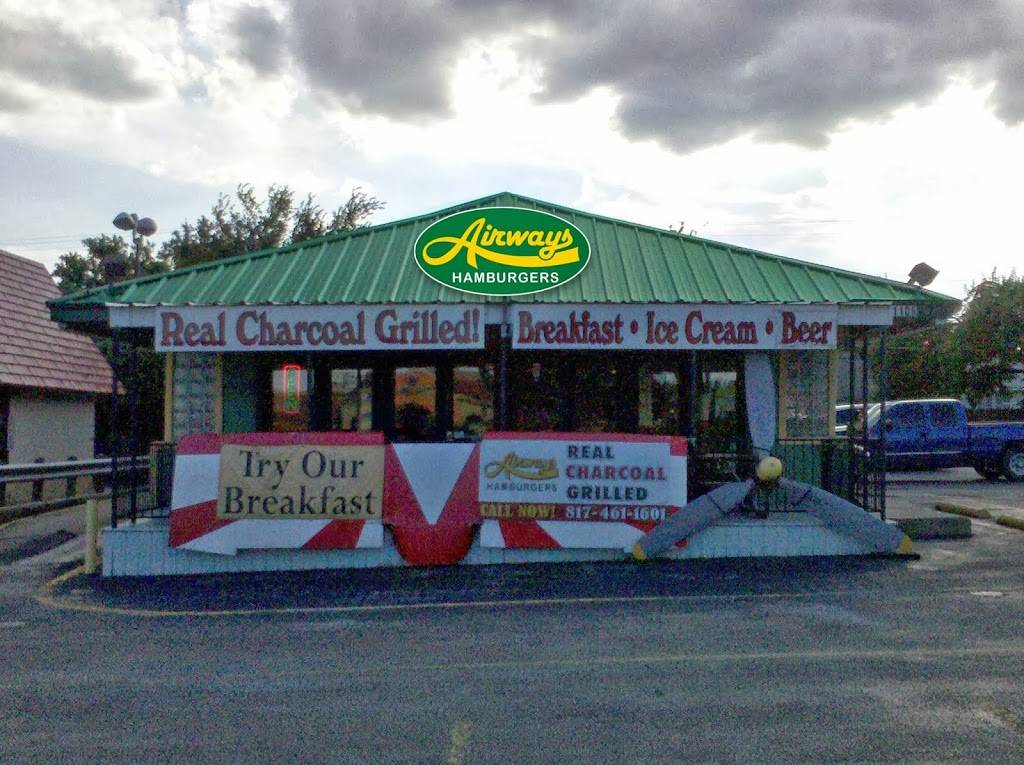 Airways Hamburger | restaurant | 1106 N Collins St, Arlington, TX 76011, USA | 8174611601 OR +1 817-461-1601