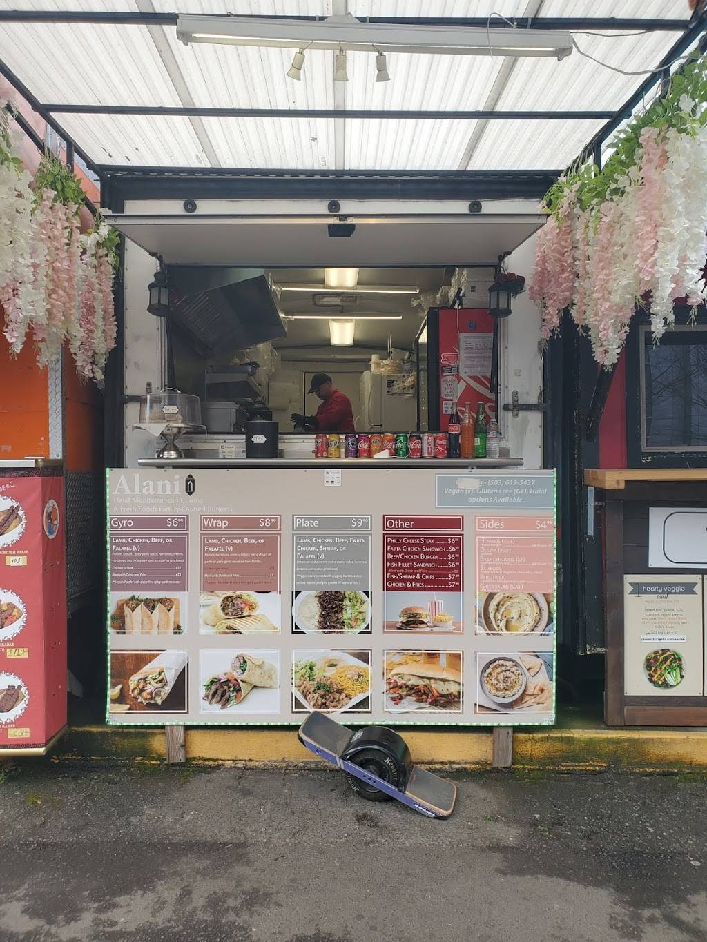 Alani Food Cart | restaurant | 2000 SW 4th Ave, Portland, OR 97201, USA | 5036195437 OR +1 503-619-5437