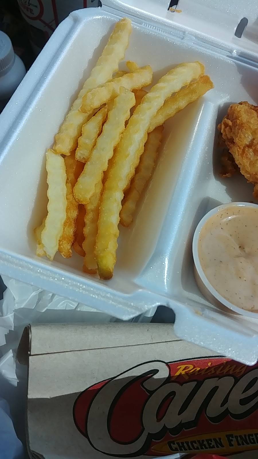 Raising Canes Chicken Fingers | meal takeaway | 14385 W Bell Rd, Surprise, AZ 85374, USA | 6232303997 OR +1 623-230-3997