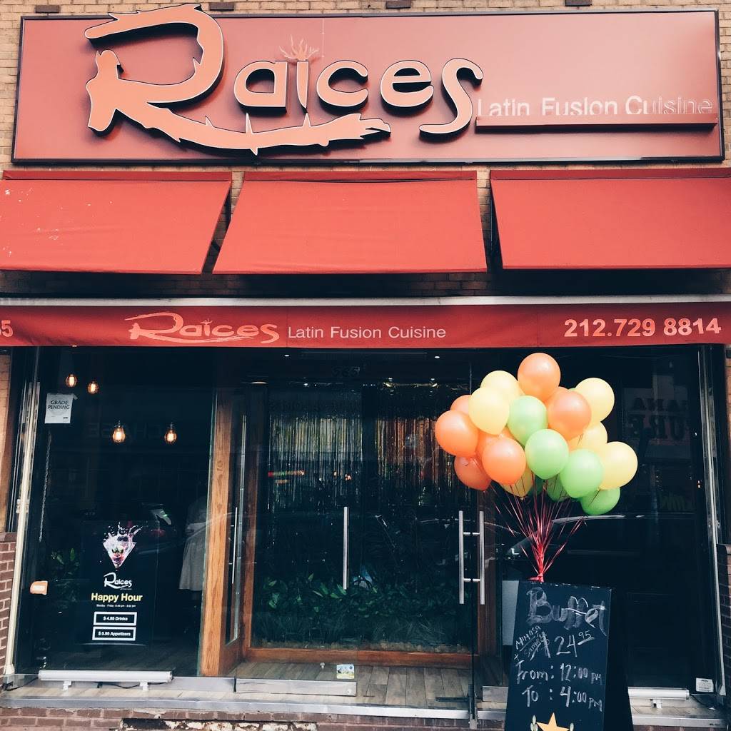 Raices | restaurant | 565 W 207th St, New York, NY 10034, USA | 2127293814 OR +1 212-729-3814