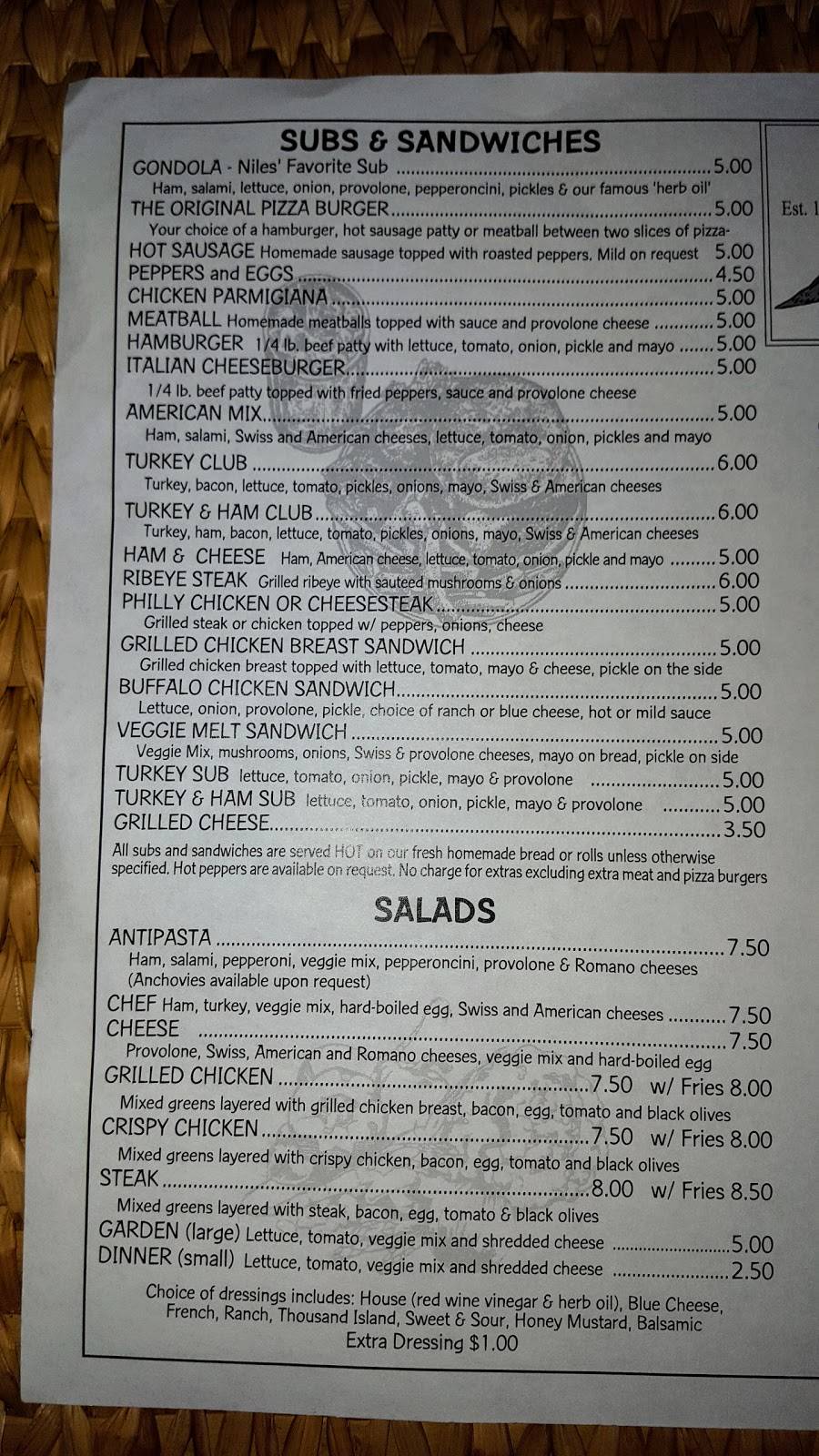 Robbins Pizza | restaurant | 623 Robbins Ave, Niles, OH 44446, USA | 3305053663 OR +1 330-505-3663