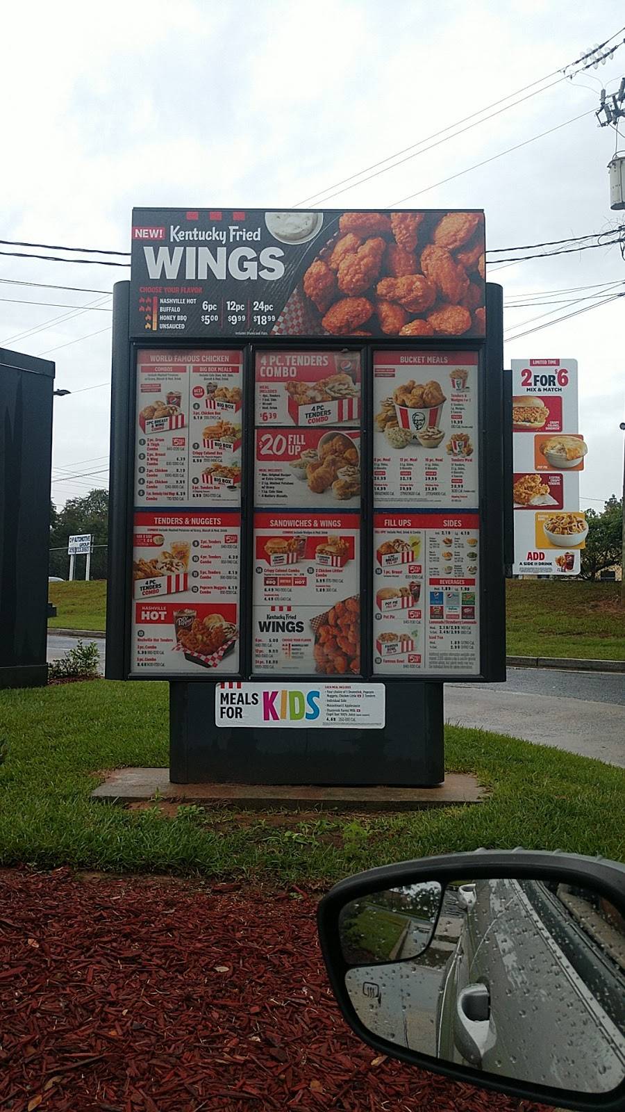 KFC | restaurant | 409 N Davis Dr, Warner Robins, GA 31093, USA | 4789295461 OR +1 478-929-5461