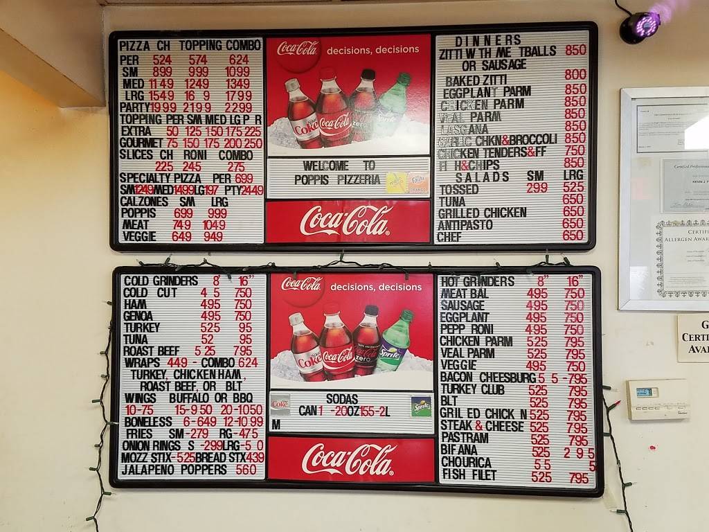 Poppis Pizzeria | restaurant | 351 West St, Ludlow, MA 01056, USA | 4135837828 OR +1 413-583-7828