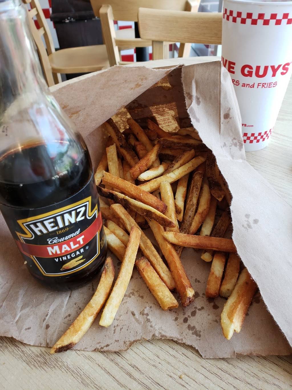 Five Guys | meal takeaway | 3333 Olney Sandy Spring Rd, Olney, MD 20832, USA | 3012601243 OR +1 301-260-1243